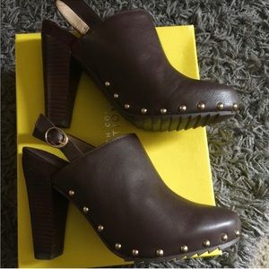 Kenneth Cole mules/clogs size 9.  Not worn just tried in closet. New with box